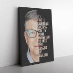 Bill Gates Quote Canvas - Wall Art