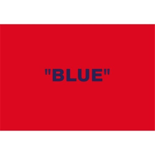 "BLUE" Floor Mat