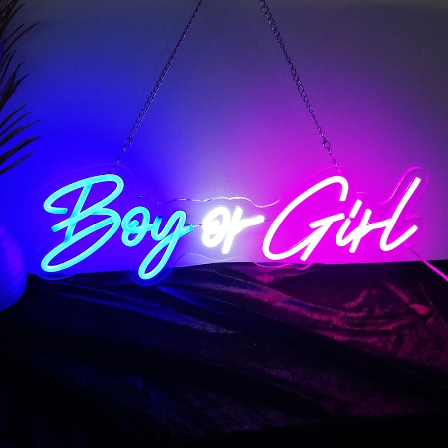 Boy or Girl Neon Light