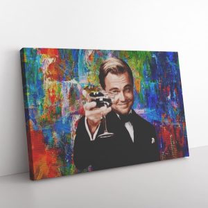Great Gatsby Cheers Canvas - Wall Art