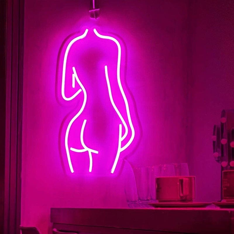 Lady Body Led Neon Light