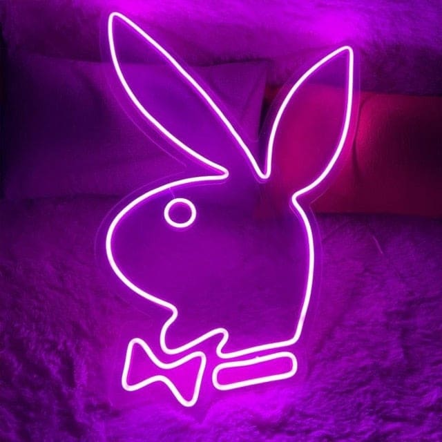 Rabbit Bunny Neon Light