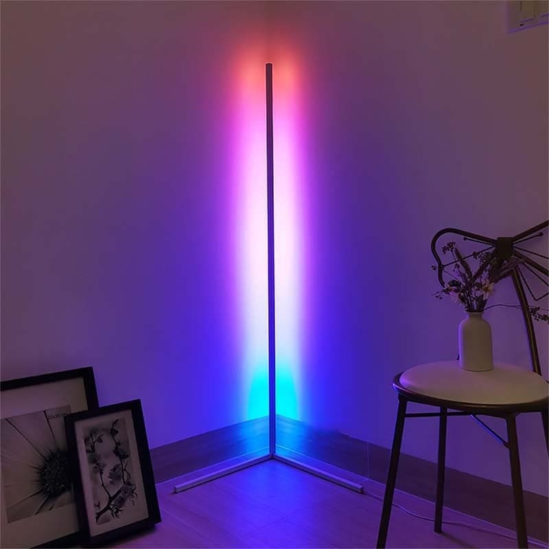 RGB LED Floor Corner Lamp