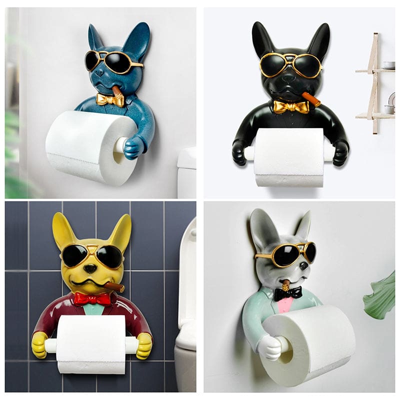 Dog Style Toilet Paper Holder