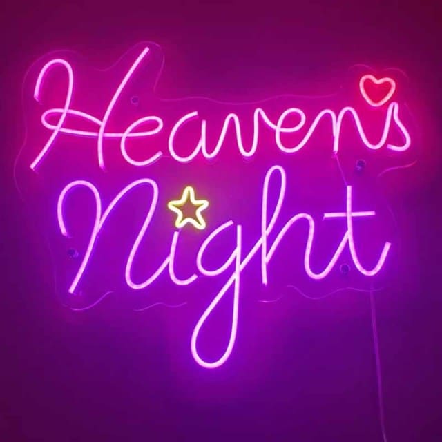 Heaven’s Night Silent Hill Neon Sign