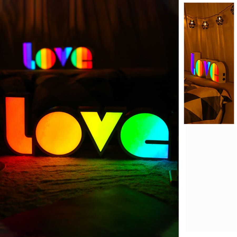 Love Sign LED Night Light