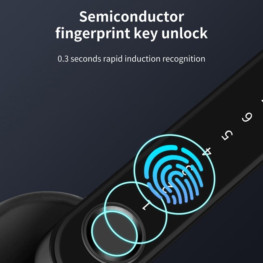 Smart Fingerprint Keypad Door Lock