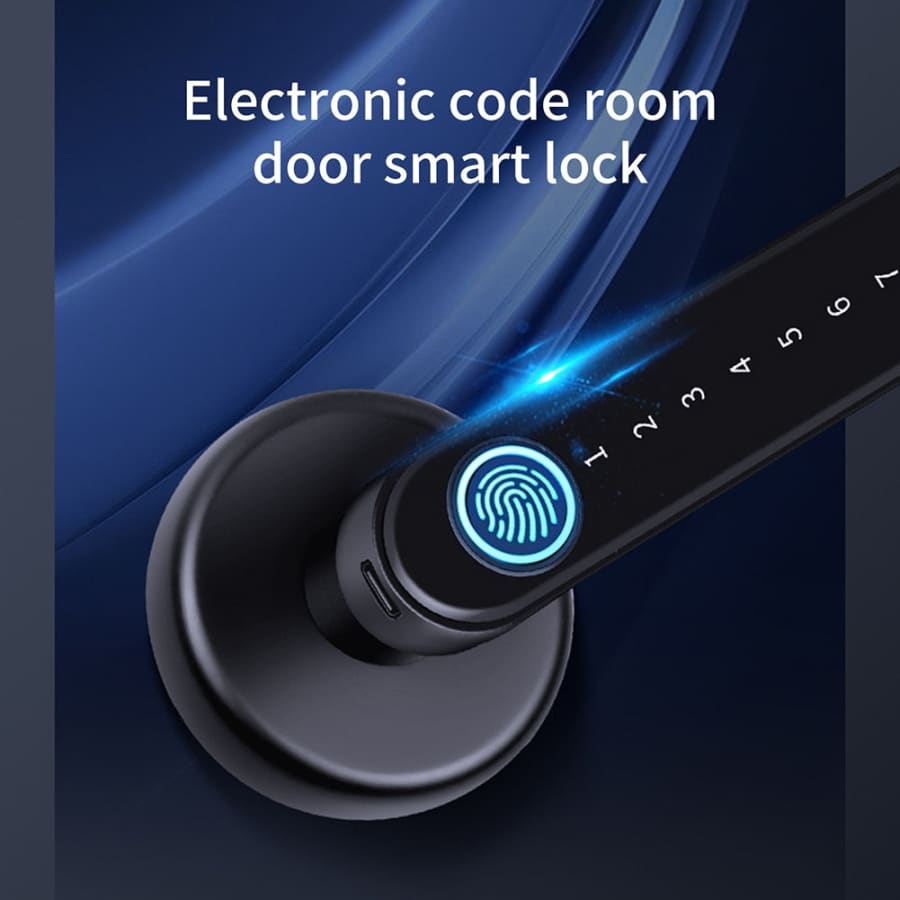 Smart Fingerprint Keypad Door Lock