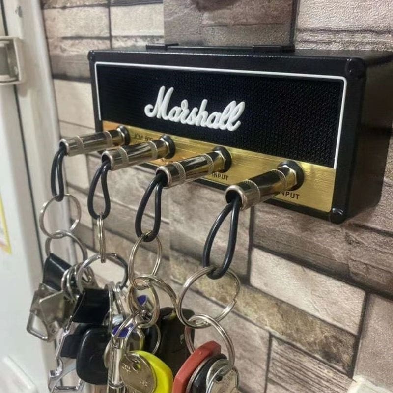 Amp Speaker Keychain Storage