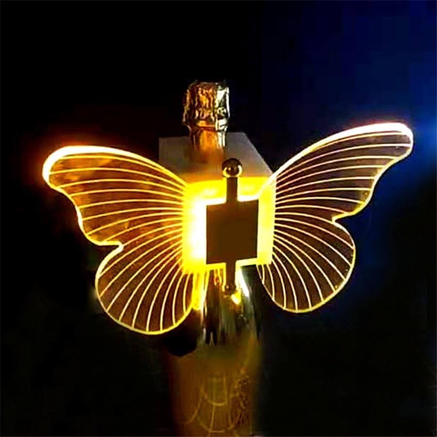 Butterfly Wing Light for Bottles