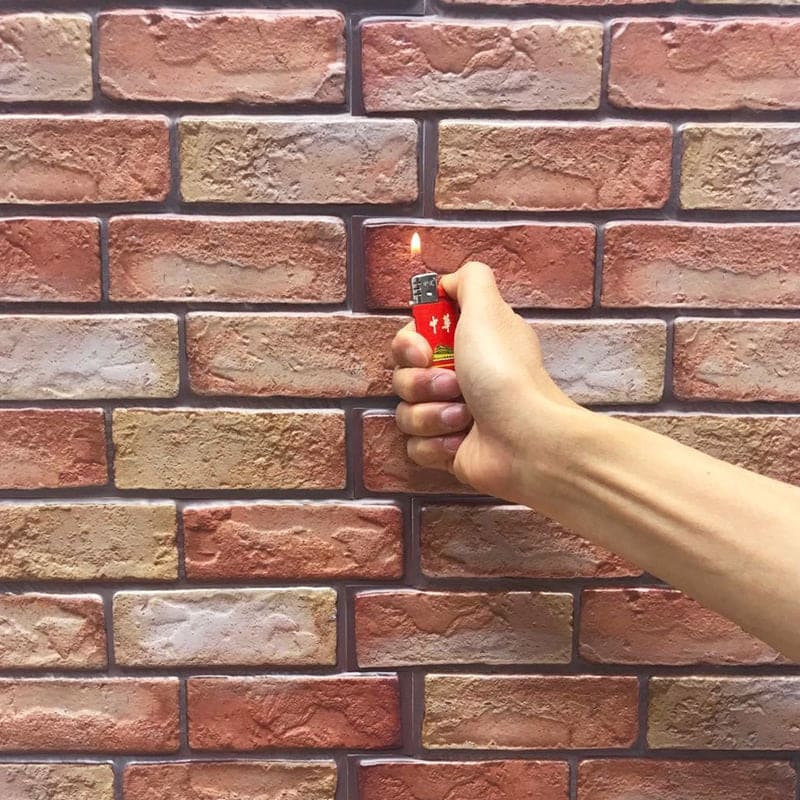 Imitation 3D Brick Wall