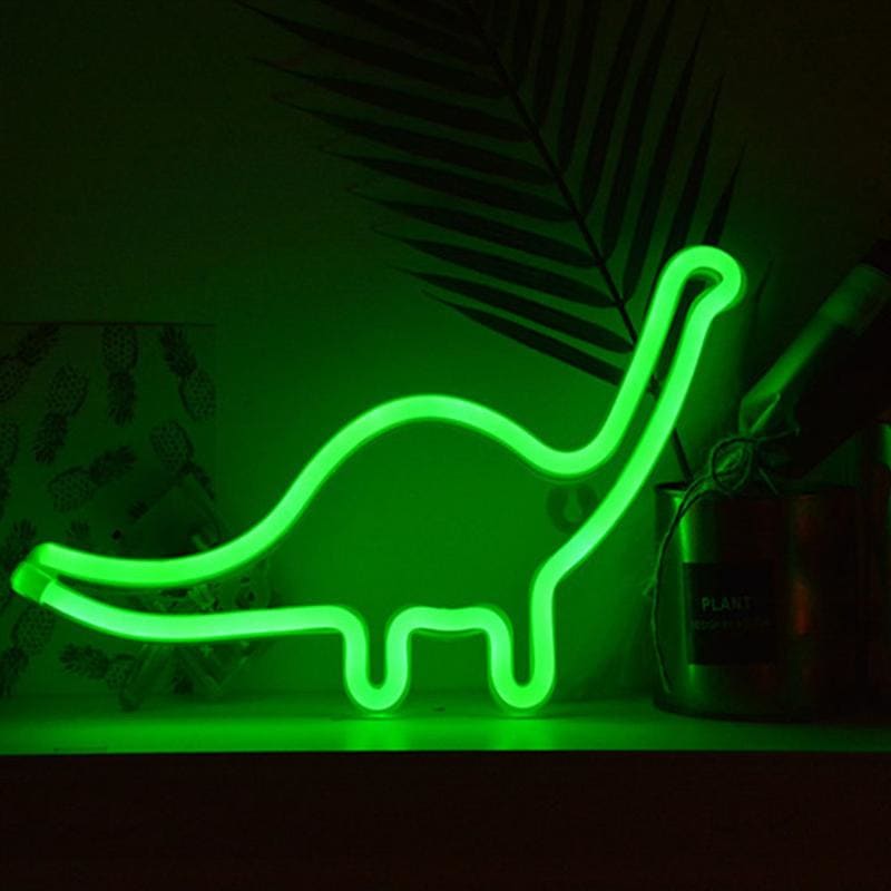 Dinosaur Neon Sign Night Light
