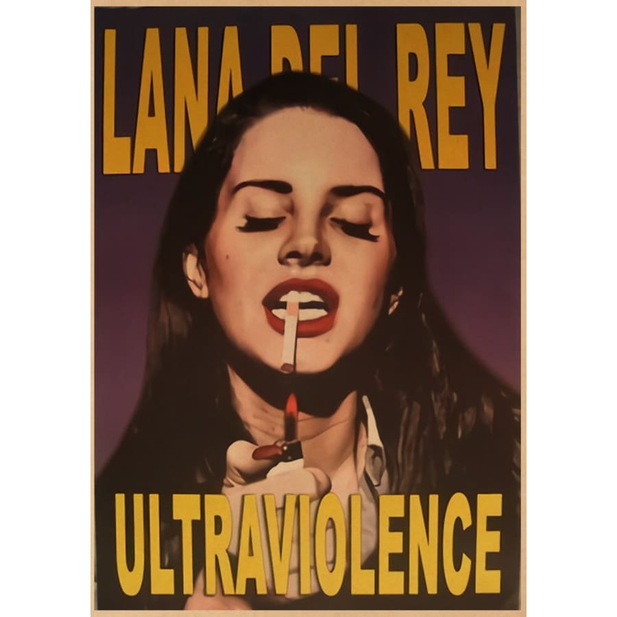 Lana Del Rey Vintage Wall Art