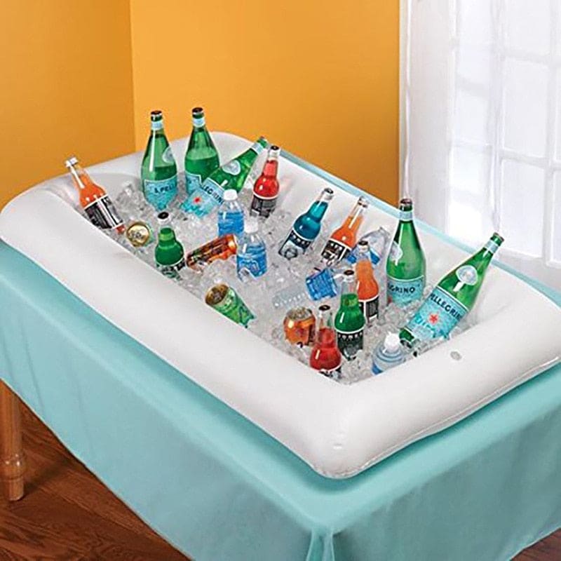 Swimming Pool Float Drinks Table