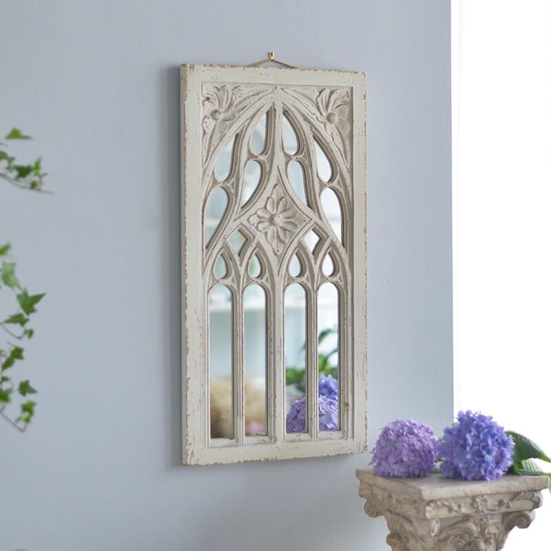 Vintage Gothic Church Mirror