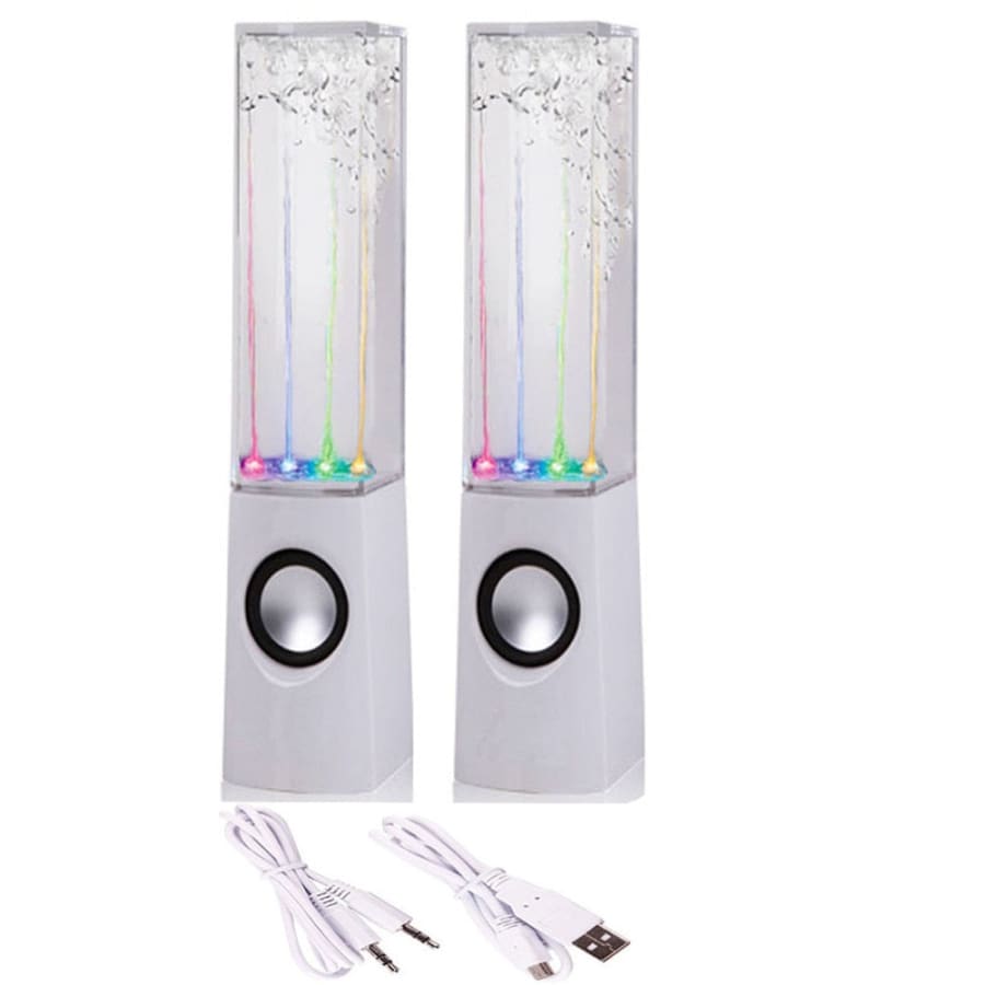 2PCS Dancing Water Light Speakers