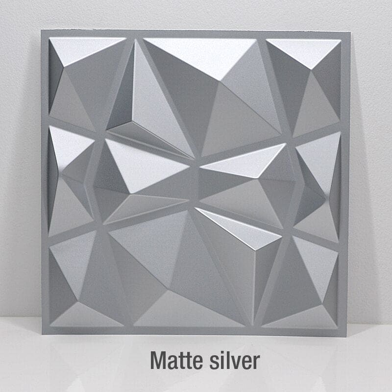 3D Wall Panels in Diamond Design Matt