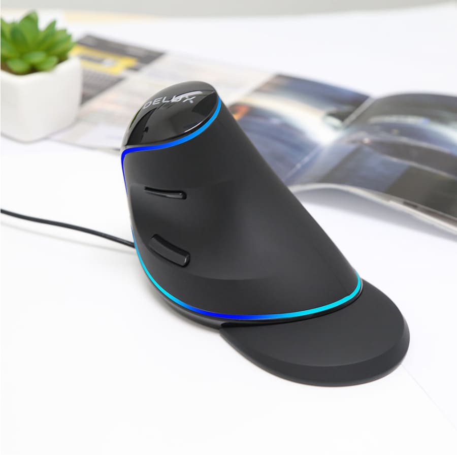 Ergonomic RGB Vertical Gaming Mouse
