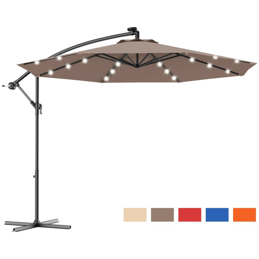 Hanging Solar LED Umbrella
