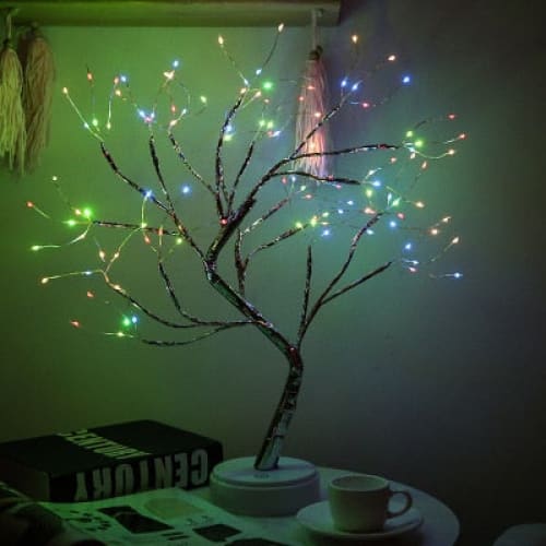 LED Tree Copper Night Light