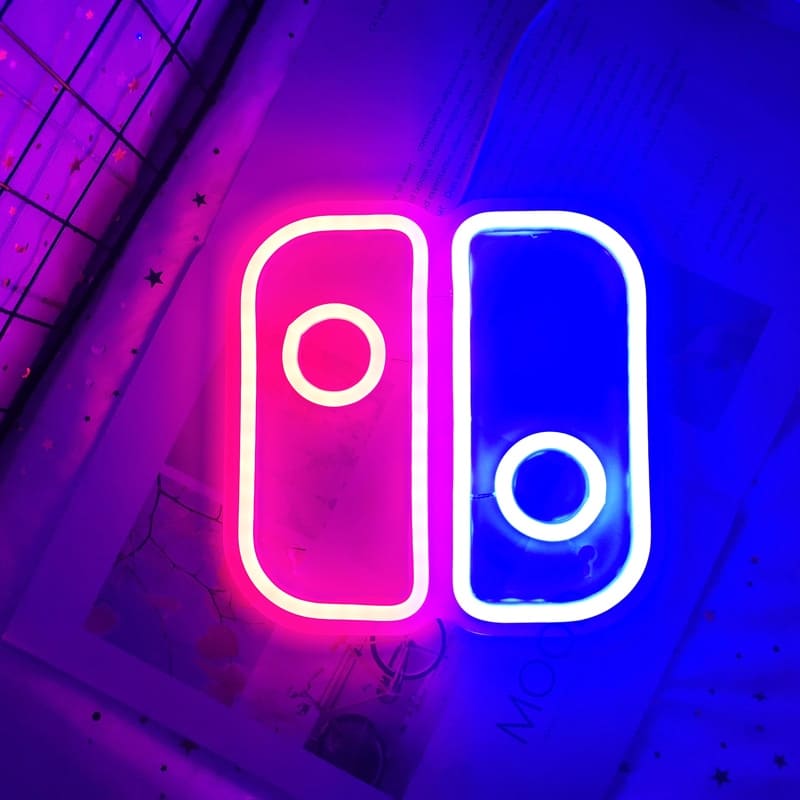 Switch Controller Neon Sign