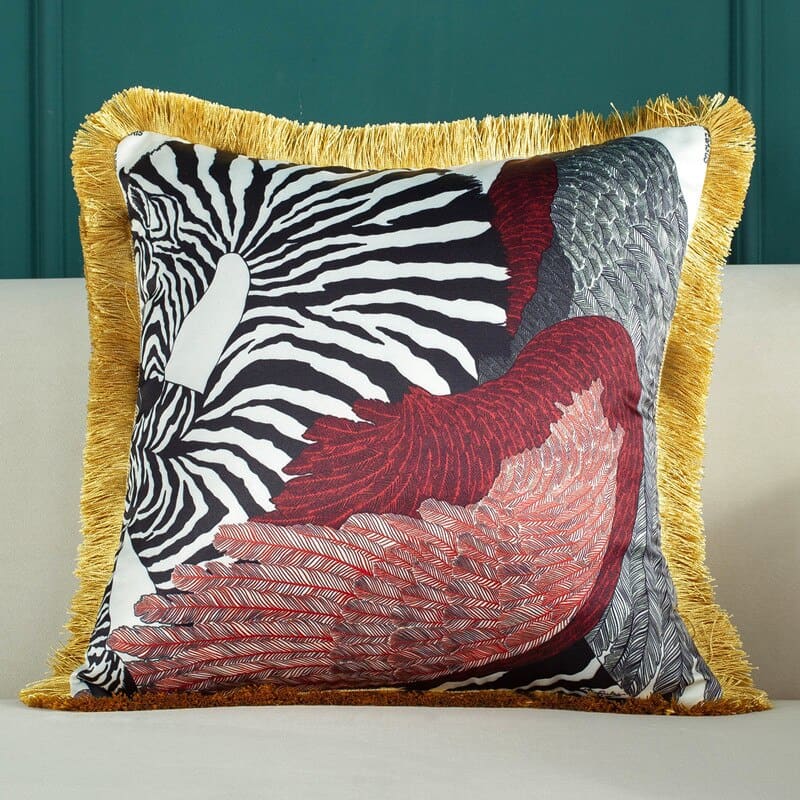 Tropical Animal Luxury Silk Cushions