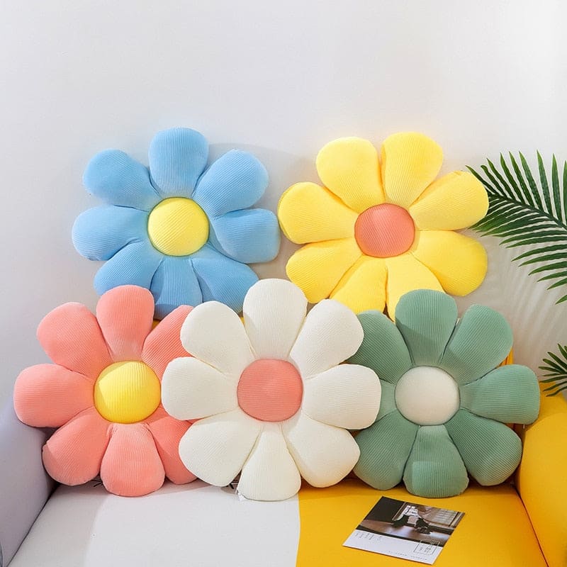 Flower-shaped Pillow