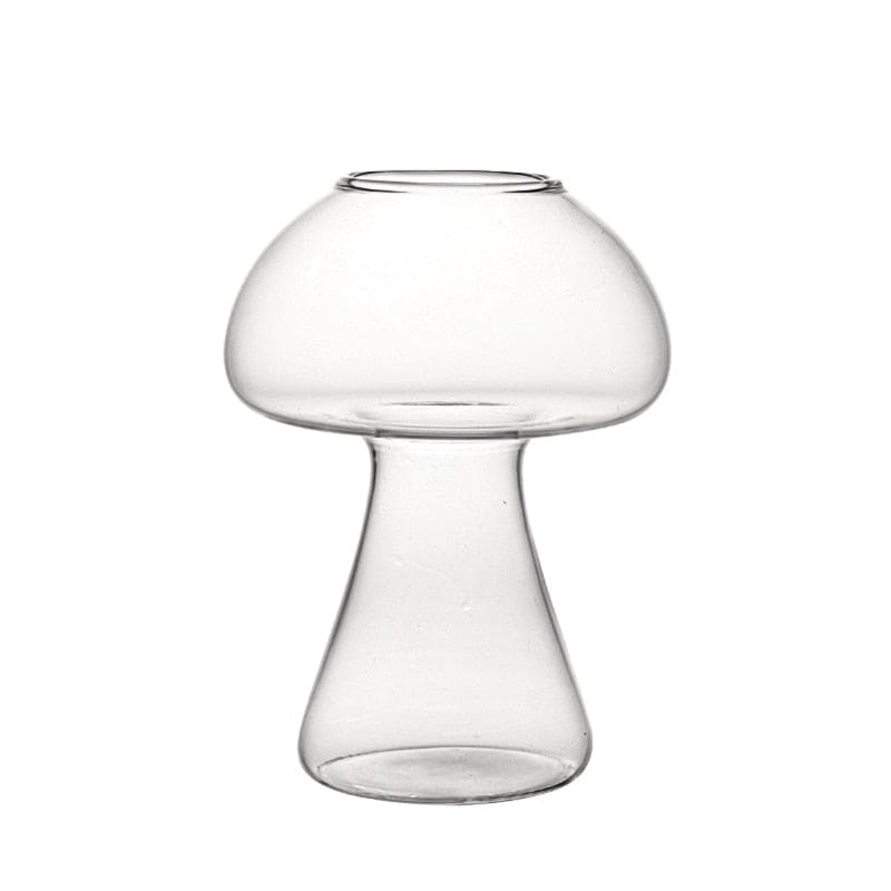 Mushroom Shaped Cute Glass Cup