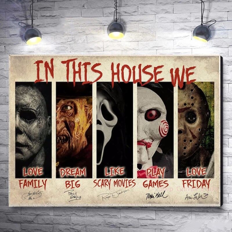 In This House Horror Movie Classic Artwork