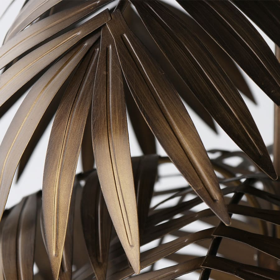Palm Tree Leaves Hanging Chandelier