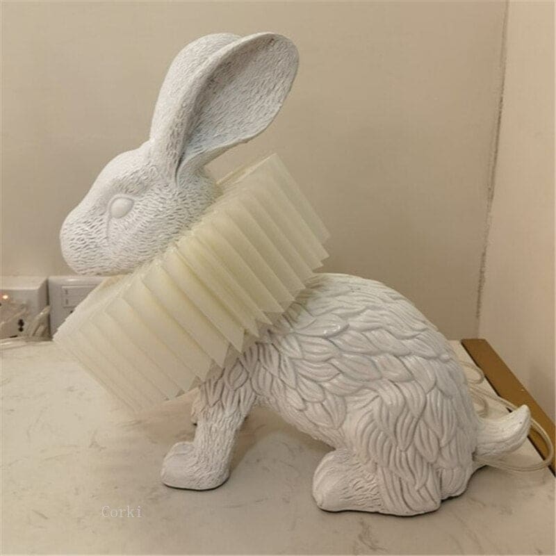 Rabbit Scarf Led Table Lamp