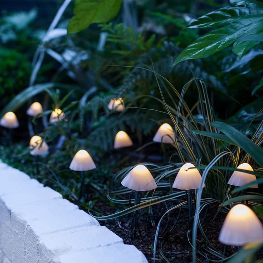 Fairy Path Lawn Landscape Mushroom Lamp