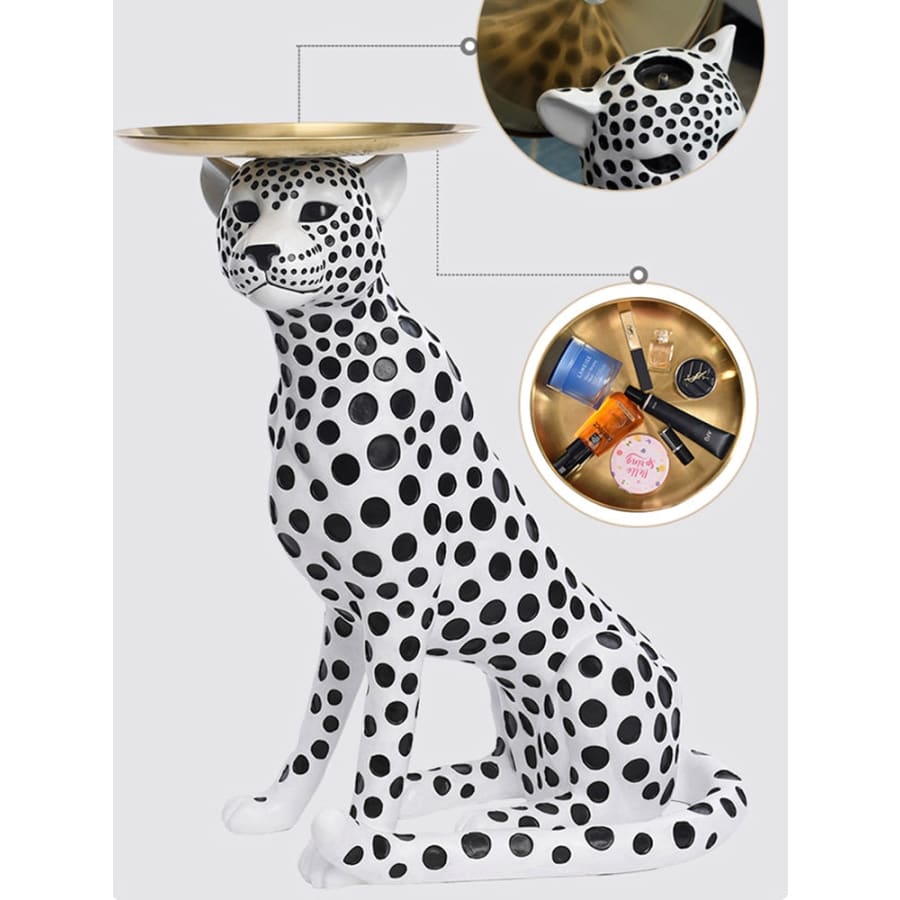 Leopard Ornament Table