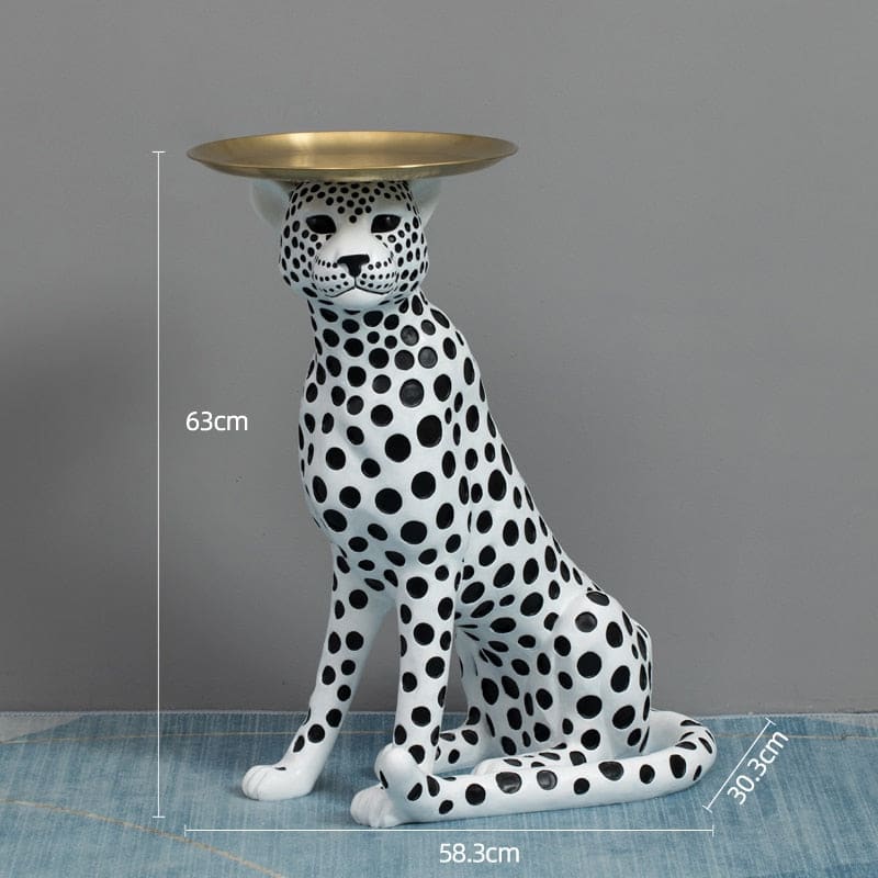 Leopard Ornament Table