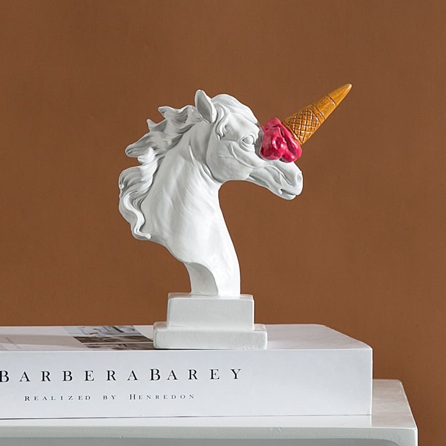 Ice Cream Unicorn Sculpture